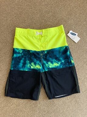 Old Navy Neon Boys Swim Trunks